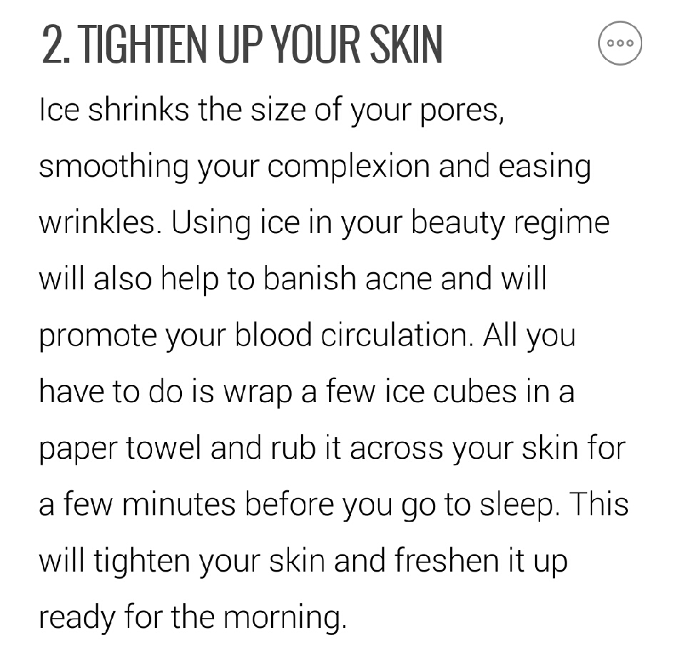 7 Amazing Ways To Use Ice In Your Beauty Routine!