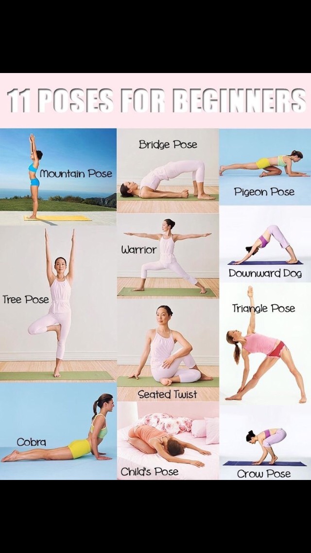 Yoga Poses For Beginners 🙏🏼