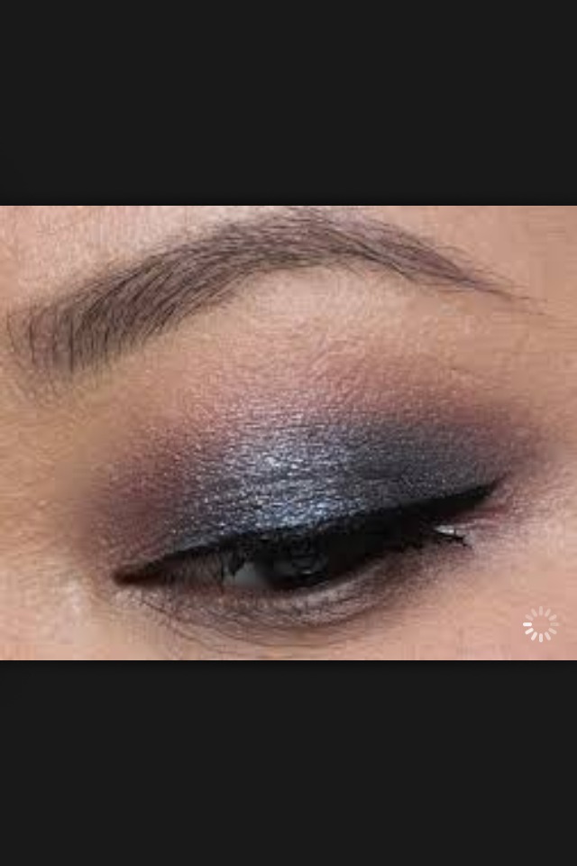 Lastly a week or so put on a blend of eyeshadow/ layers of eyeshadow and mascara, black or coloured eye liner and some lip gloss.