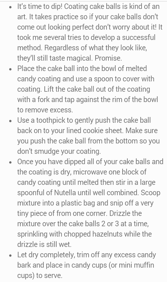 Nutella Cake Crunch Balls!!!