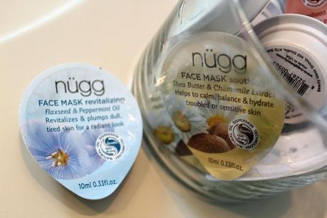 Last step! I use a hydrating mask to nourish my new skin after sloughing off the dead skin. Nugg's hydrating is really effective and economical - one $3 pod lasts me 4 uses!