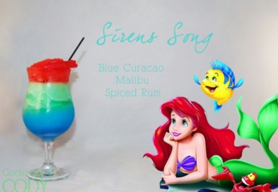 Disney Themed Cocktails 👑🍹