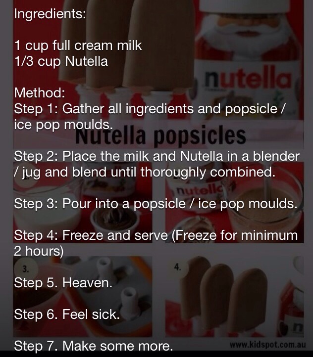 Nutella Ice Cream 