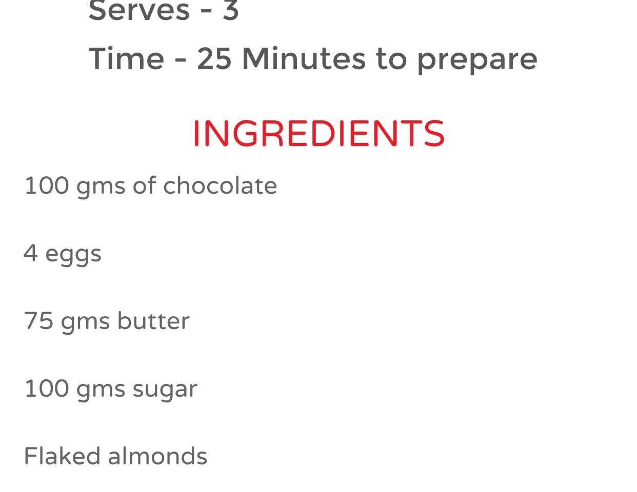 Flourless Chocolate Cake