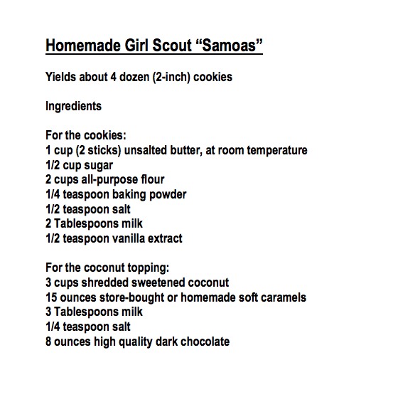 Homemade Girl Scout Cookies (Samoas) !!🍪🍪🍪🍪🍪