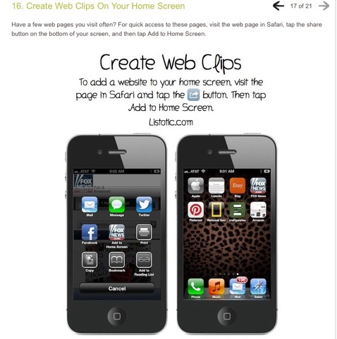 20 Awesome iPhone Tips And Tricks.