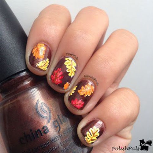 Fun Nail Art For Fall #fallnails