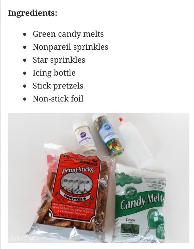 Easy To Make Chocolate Pretzel Christmas Trees