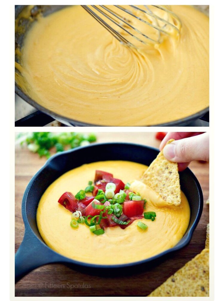Homemade Nacho Cheese Sauce.