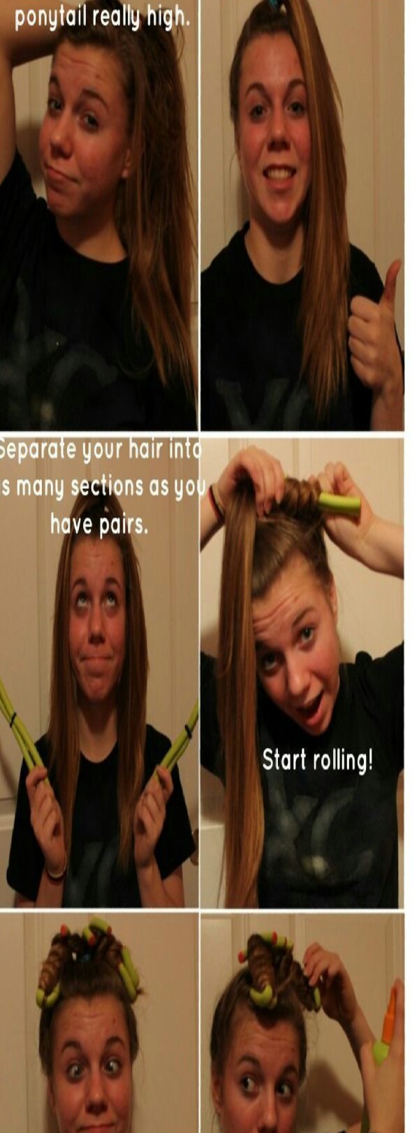 Easy, Quick, Cute Hairstyle 