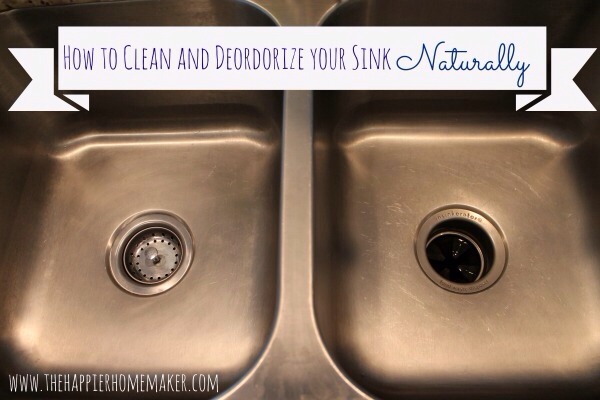 Pour 1/2 cup of baking soda down your drain.  If you have a garbage disposal very quickly turn it on then off to help distribute the baking soda in the drain.  Let it sit for five minutes then pour one cup of vinegar (you can use the hot vinegar leftover from cleaning the drain plugs!)
