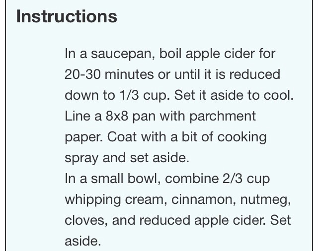 Apple Cider Caramels!