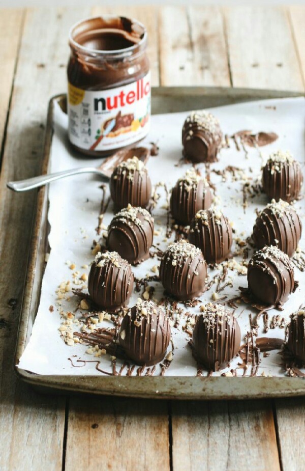 Nutella Cake Crunch Balls!!!