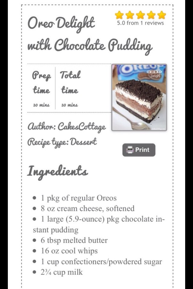 Tasty Oreo Delight 😩😍 With Chocolate Pudding❤️‼️