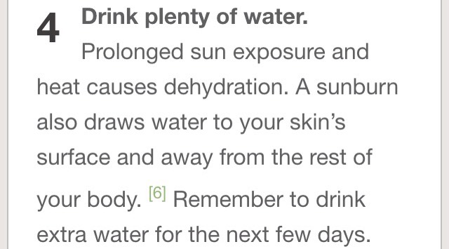 How To Get Rid Of Sunburn Overnight #greengoddess