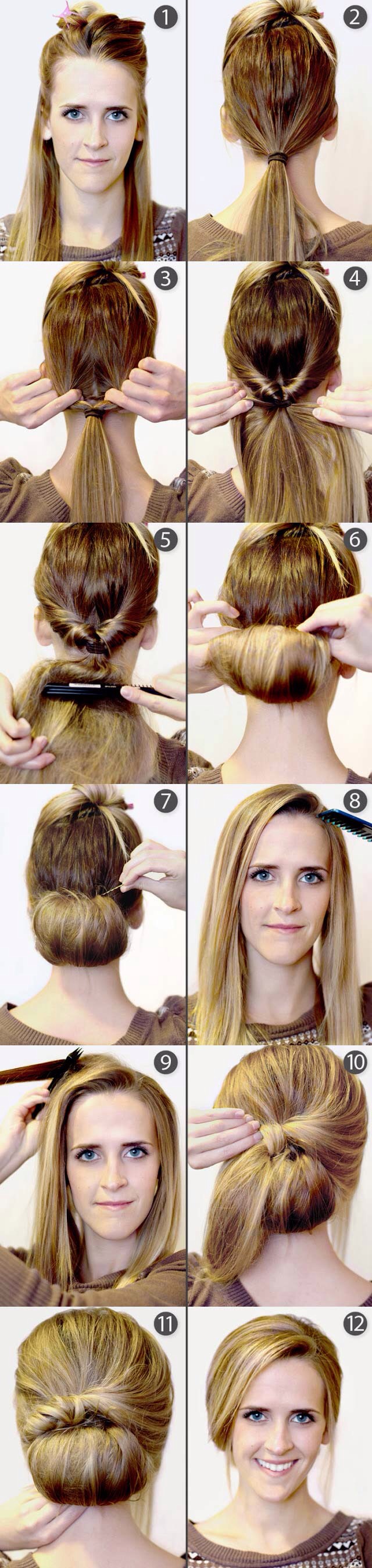 2⃣2⃣ cute summer hairstyle  step by step 😄👍💕