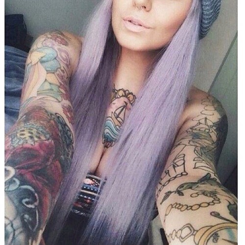 ☄Cold Color Hair Ideas☄