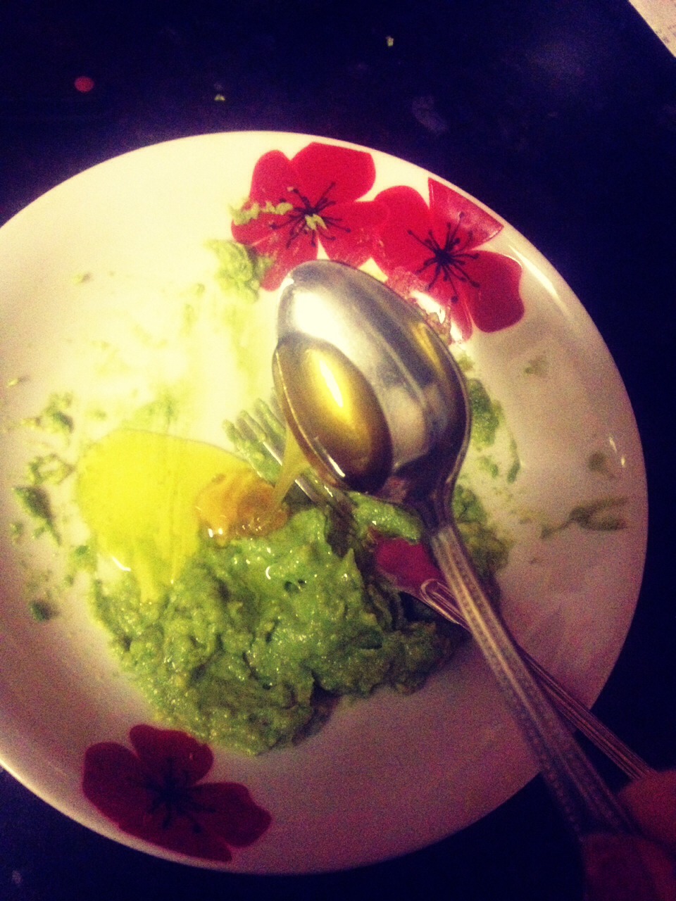 and the teaspoon of honey