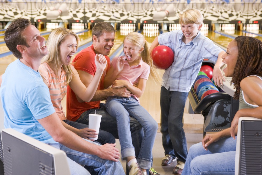 Bowling is another great way tho get out of the house and do something together