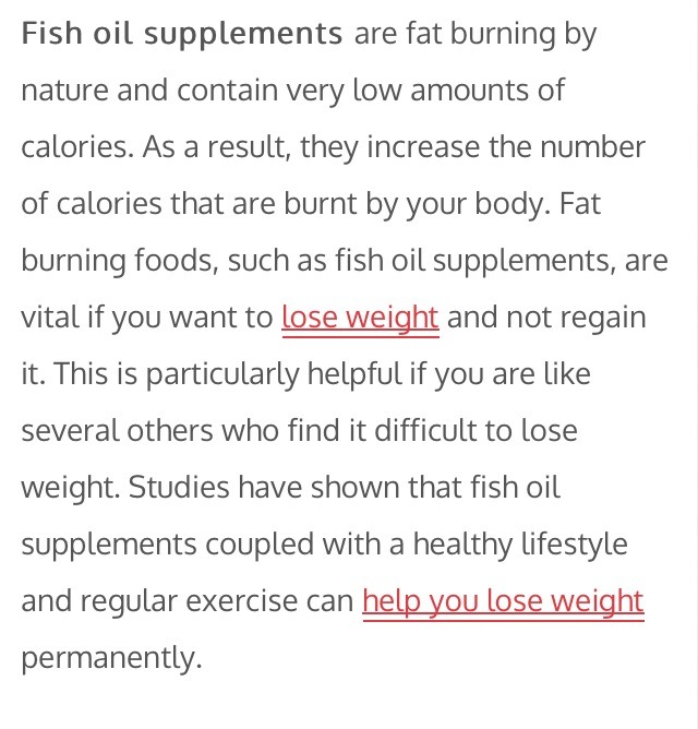 How Fish Oil Supplements Can Help You Lose Weight