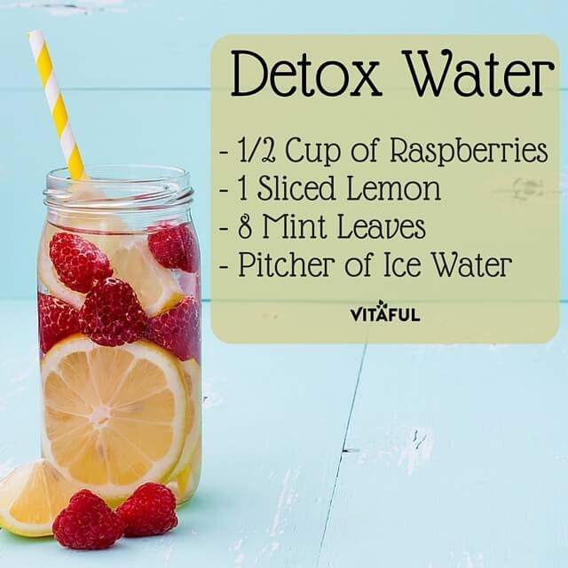 Several Detox Water Recipes #springforward