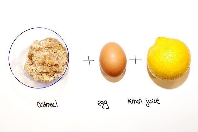 Oatmeal for oily skin