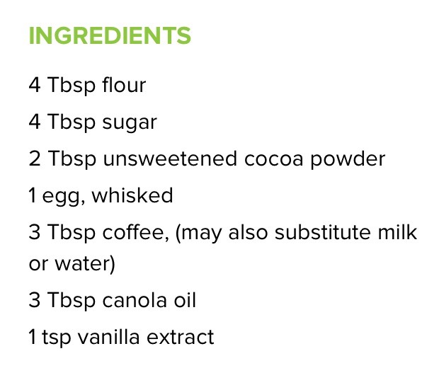 Super Easy Microwaveable Cake 🎂