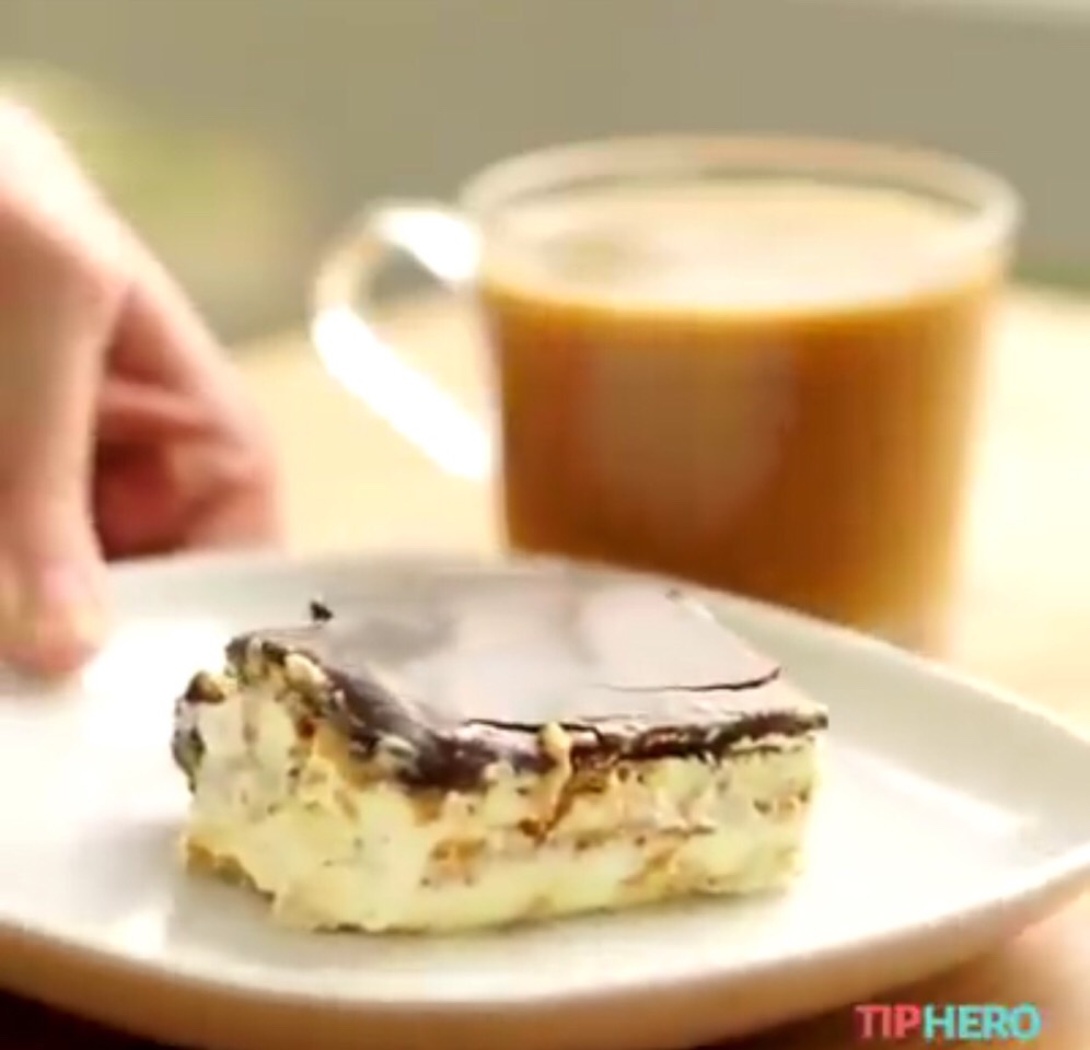 No Bake Eclair Cake. Step By Step Instructions 😍