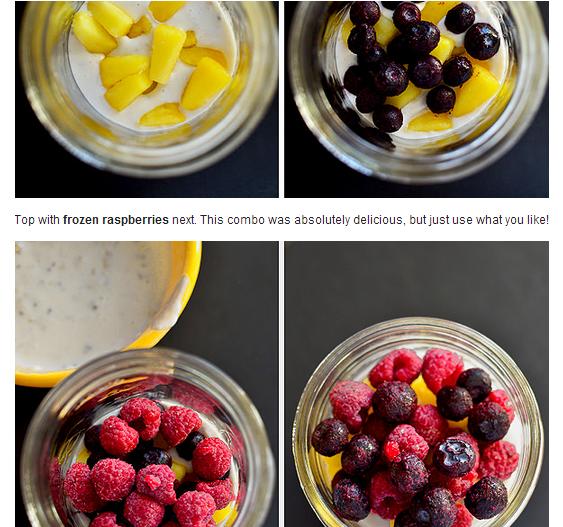 Make-Ahead Fruit & Yogurt Breakfast Parfaits♥ Yummylicious!