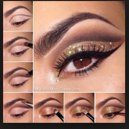 Eyeshadow Tutorial For Blue , Green And Brown Eyes. If This Helped You Please Like 😙. Enjoy