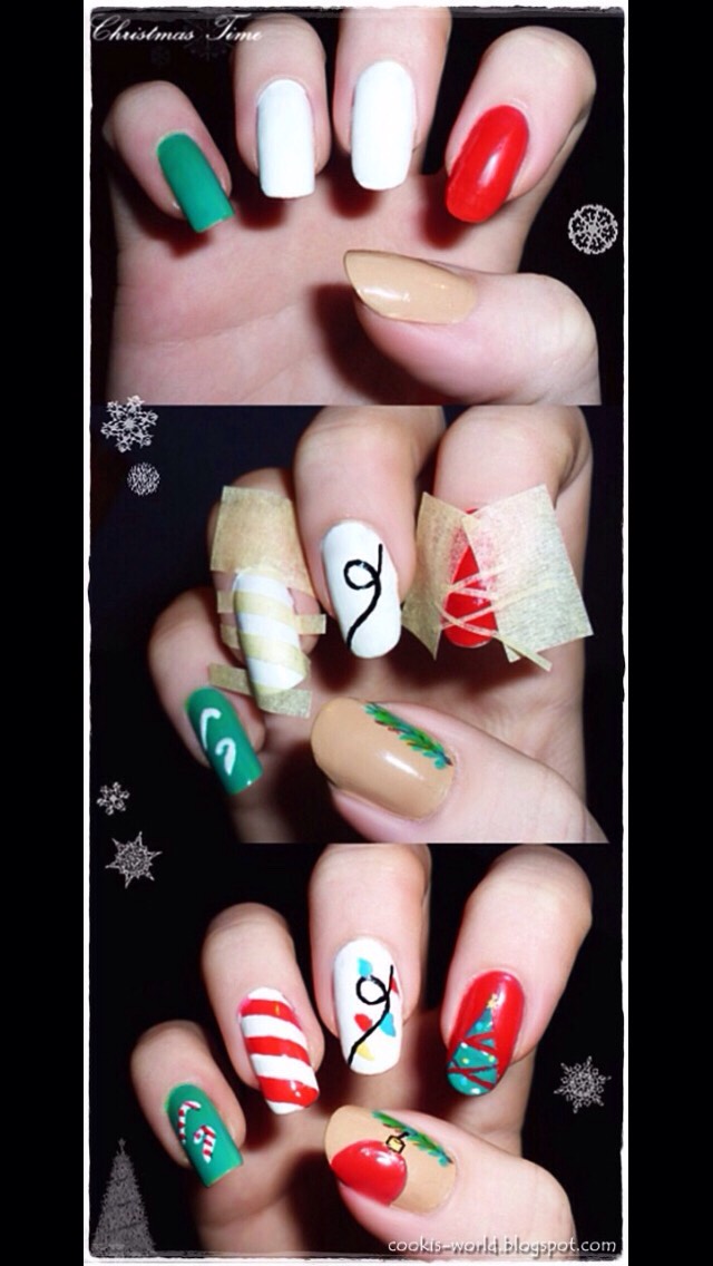 15 Adorable Winter Nail Tutorials