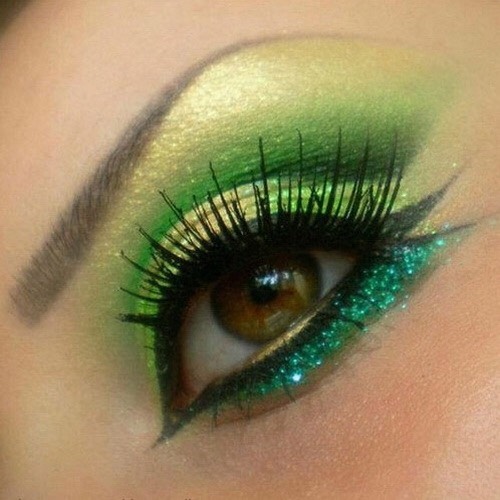 Beautiful Green Eye Shadow Look😍❤️✅