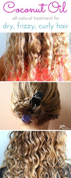 9. Frizz Tamer. Coconut oil is a go-to when you need to tame wild hair. Only use a small amount though. Too much coconut oil will leave your hair with an oily look.