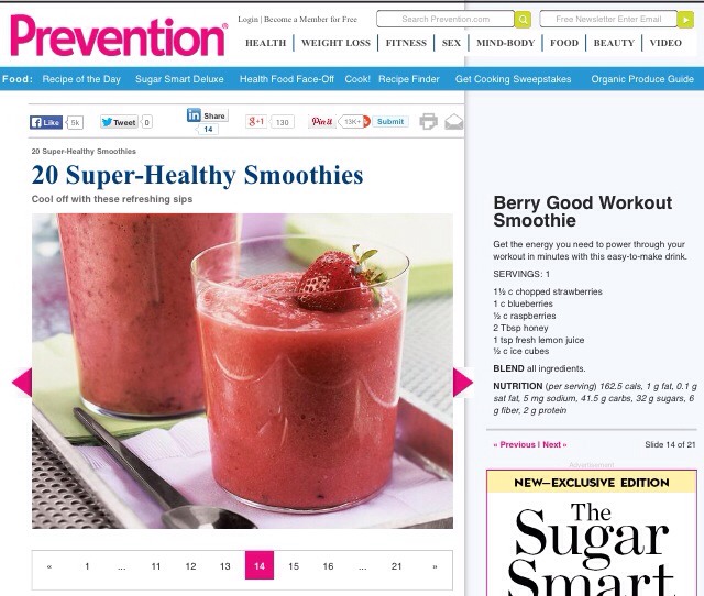 20 Super-Healthy Smoothies π