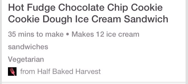 🍪 Hot Fudge Chocolate Chip Cookie Dough Ice Cream Sandwich!!🍪
