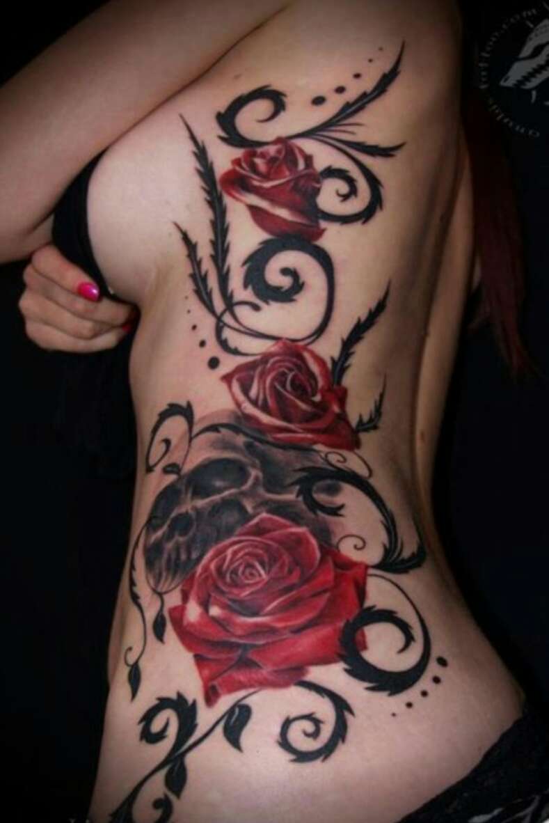 Beautiful Skull Tattoos For Women!
