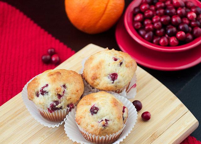 Cranberry Orange Muffins

Use up those leftover whole cranberries in this easy muffin recipe, great for breakfast the next day. 

http://girlinthelittleredkitchen.com/2012/11/orange-cranberry-muffins/