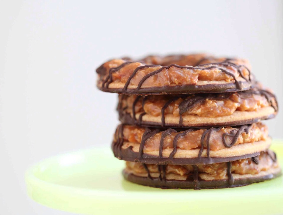 Homemade Girl Scout Cookies (Samoas) !!🍪🍪🍪🍪🍪