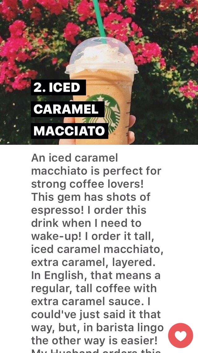 29 BEST STARBUCKS DRINKS 