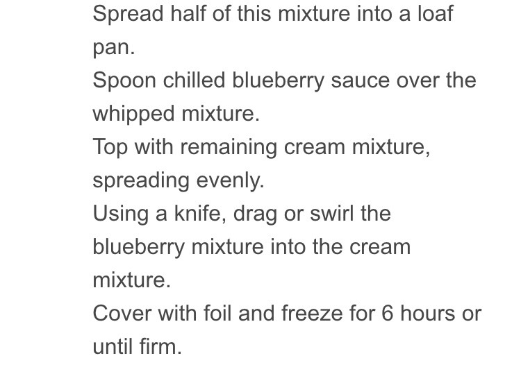 Easy Blueberry Cheesecake Ice Cream 
