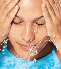 First, always remember to wash your face 3 times a day. Try using a good facial scrub for a deeper clean. 