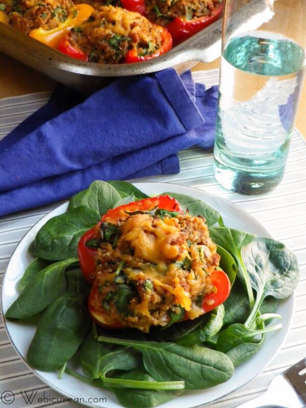 Serve with a nice tossed salad or directly on a fresh plate of greens.
