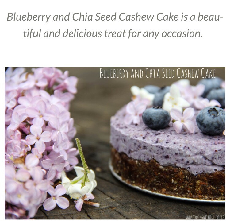 Blueberry Chia Seed Cashew Cake
Super Healthy And Super Tasty Cake πππ½ππ½