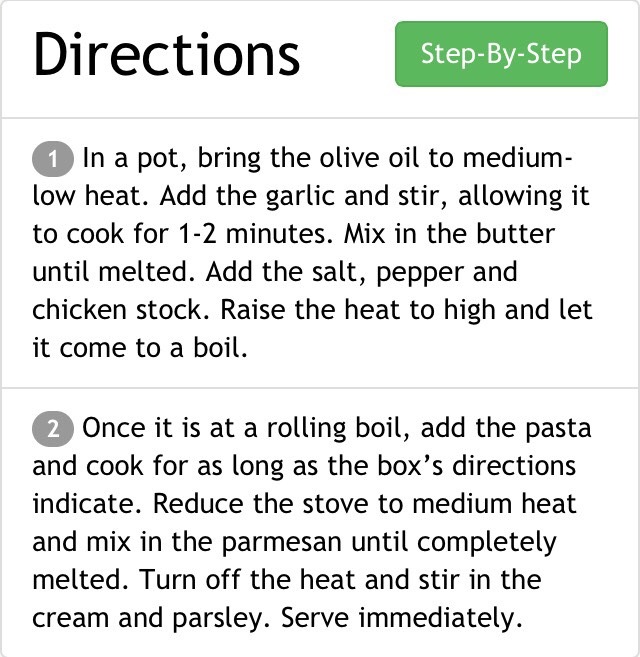Creamy Garlic Pasta!