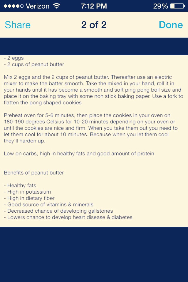 Really quick and easy peanut butter cookies.
