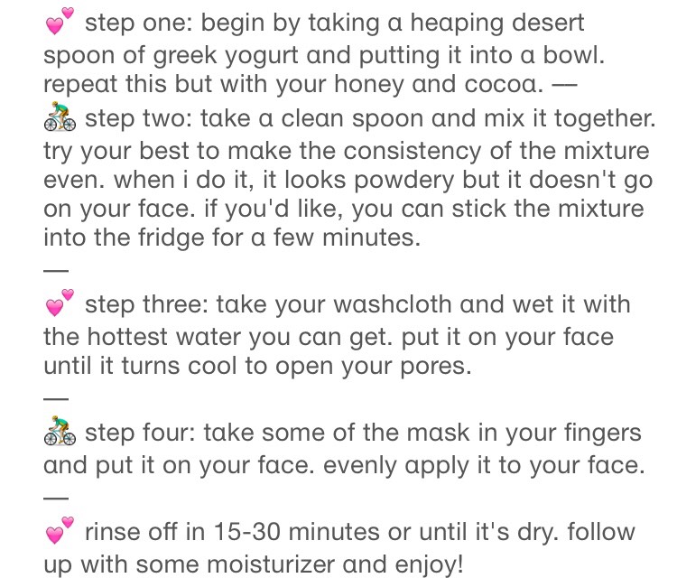 Diy Chocolate Face Mask