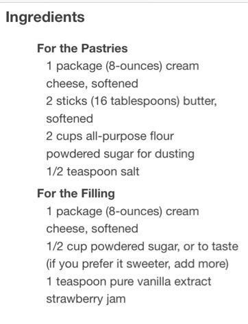 Strawberry Cream Cheese Pastries  