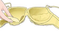 Wear a padded or push-up bra 👉