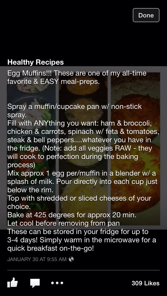 Healthy Egg Muffins