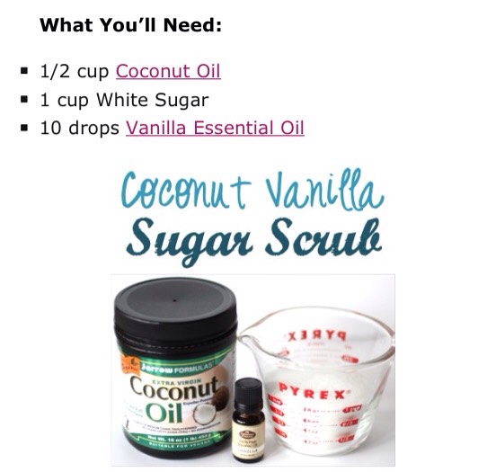 ✨Coconut Vanilla Sugar Scrub (Great Gift Idea)✨